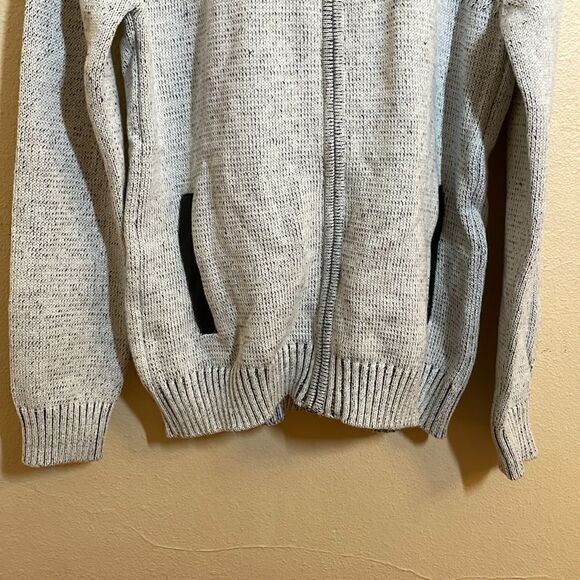 X-Ray Men's Full-Zip Sherpa Knit Hoodie Sweater size XL NWT - Picture 5 of 11